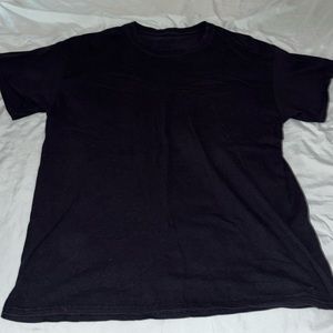 Plain Black Tee